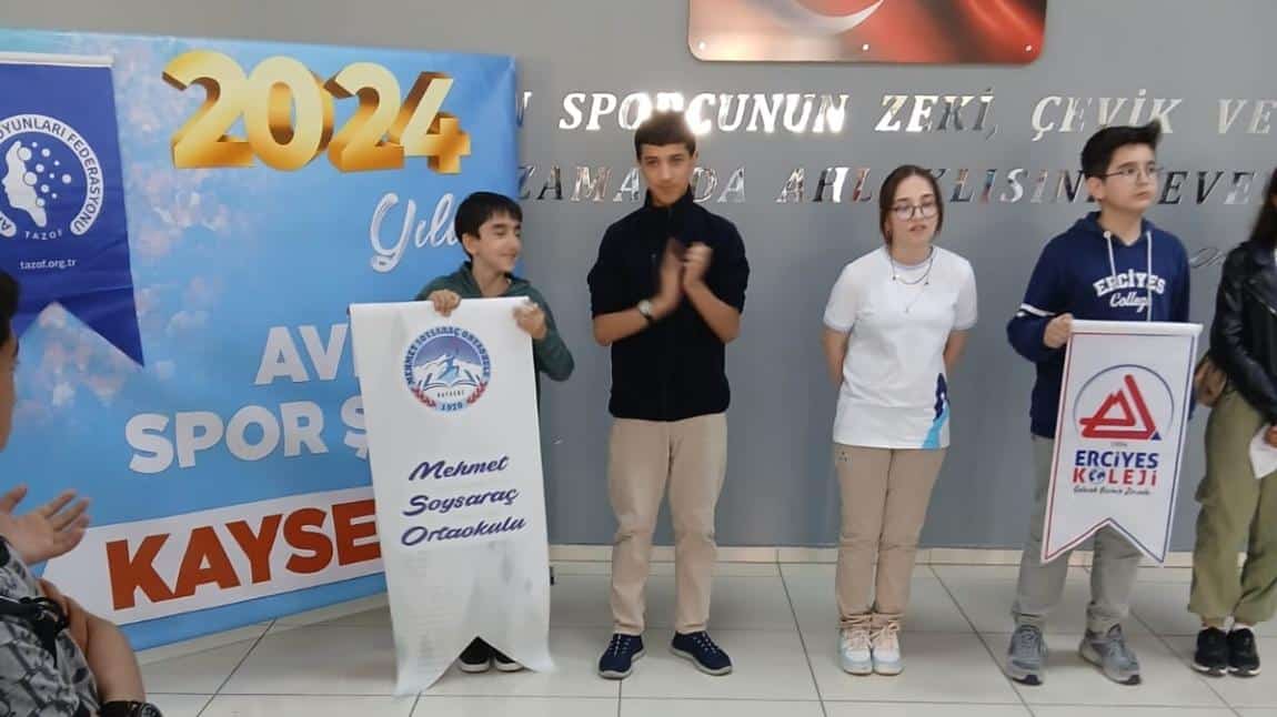 5 A sınıfından öğrencimiz Baturalp Harput TAZOF(Akil ve Zeka Oyunları Federasyonu) Kayseri ili finallerinde il 1. olmuştur.